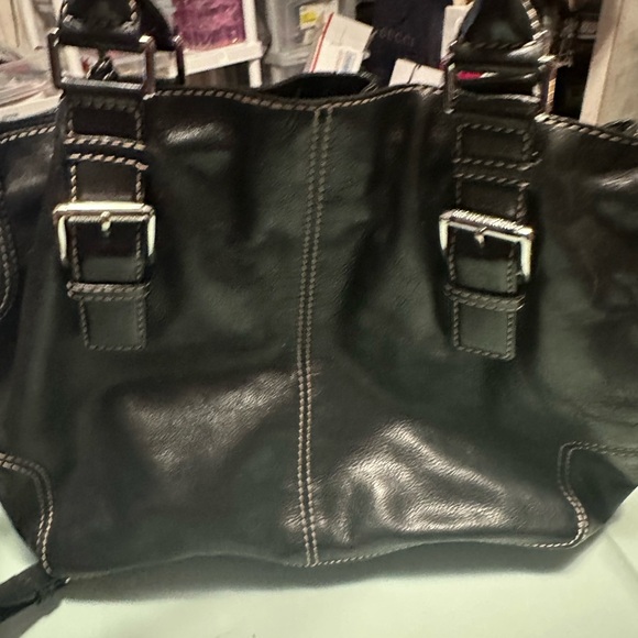 Michael Kors large Brookville tote bag. Gorgeous black pebble leather 15 x 12 - Picture 4 of 10